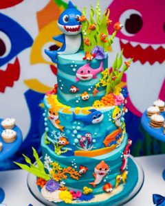 15 Adorable Baby Shark Birthday Cake Ideas They Re So Cute