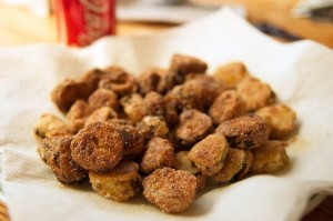 Plate of Fried Pickles