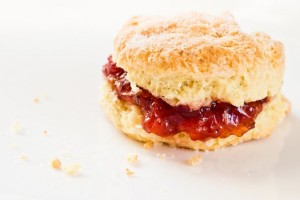 A Scone with Jam