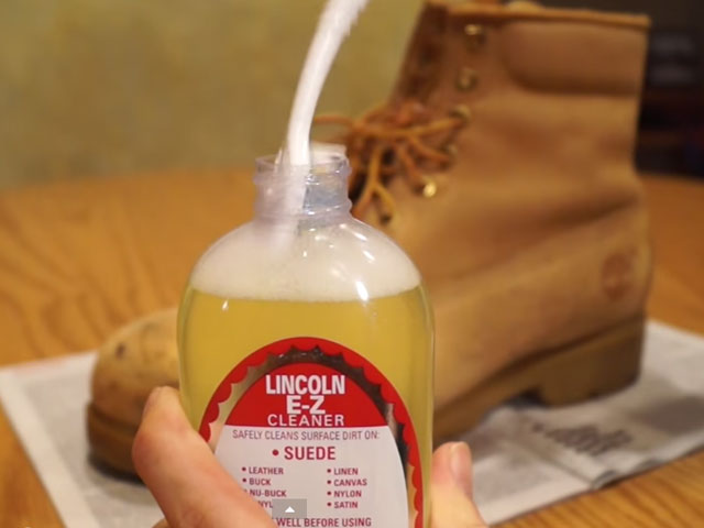 how to clean timberland boots