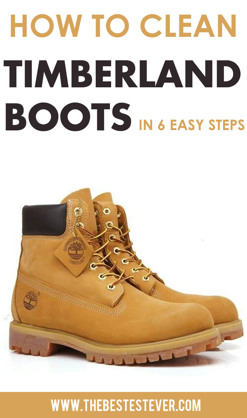 how to clean wheat timberland boots