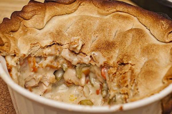 How to Reheat Chicken Pot Pie So It's Piping Hot