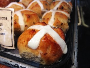 Freezing Hot Cross Buns