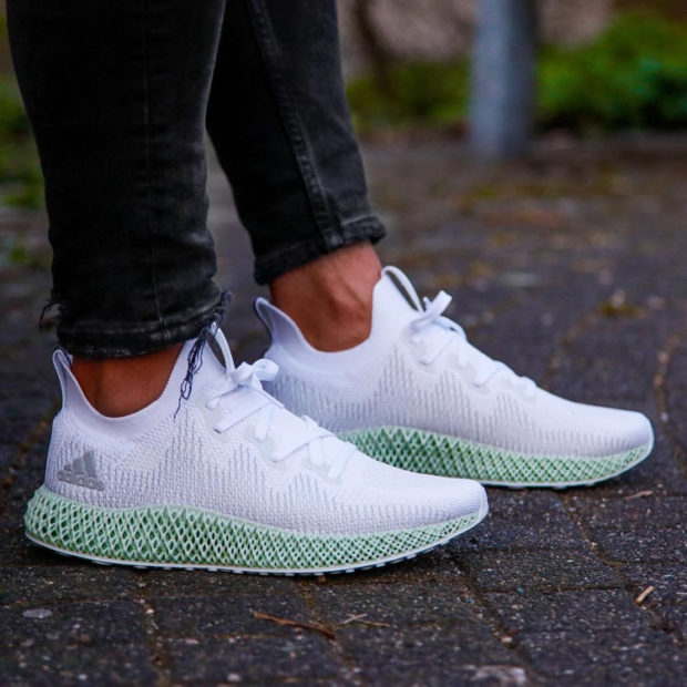 adidas alphaedge 4d black on feet