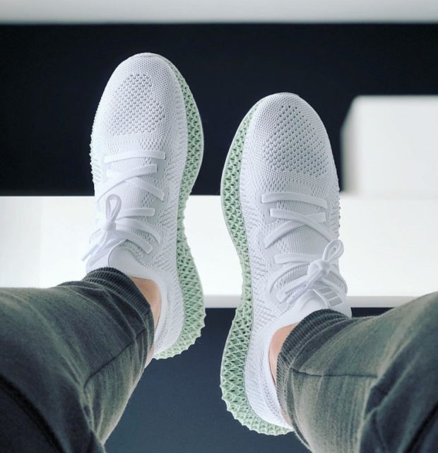 adidas alphaedge 4d black on feet