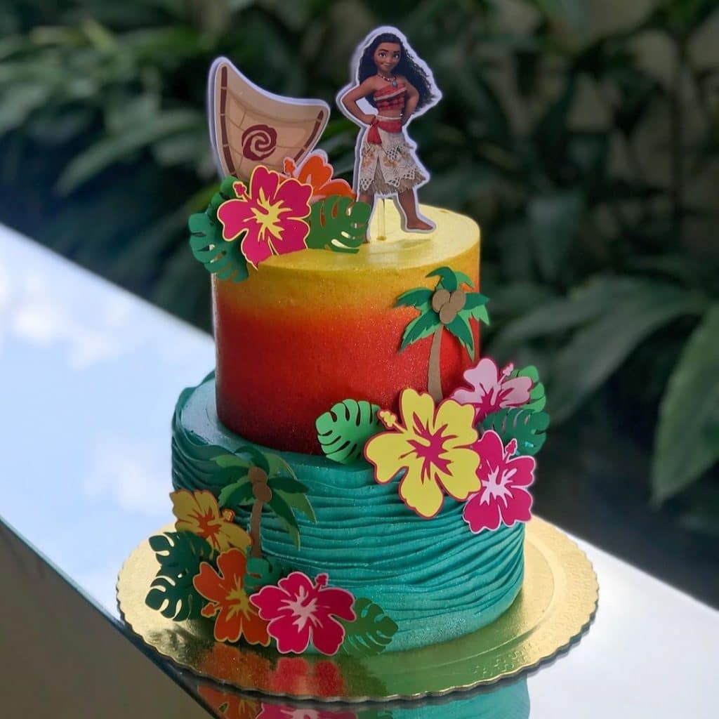 Birthday Cake - Moana – Rosewater Bakery