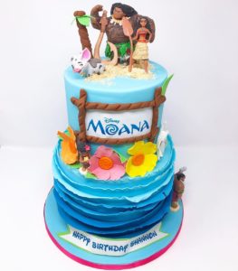 15 Beautiful Moana Birthday Cake Ideas (This is a Must for the Party)