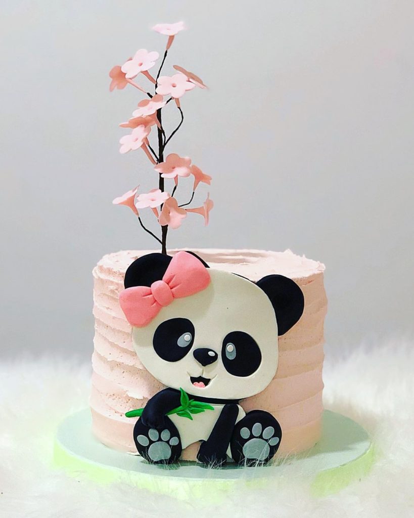 2D Panda Cake