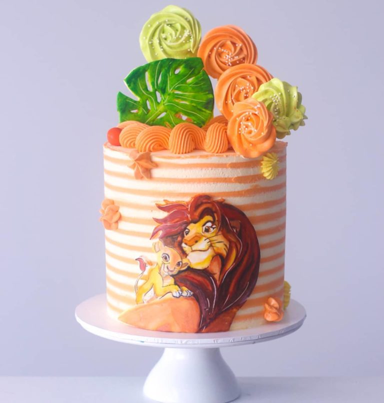 15 Amazing Lion King Cake Ideas & Designs