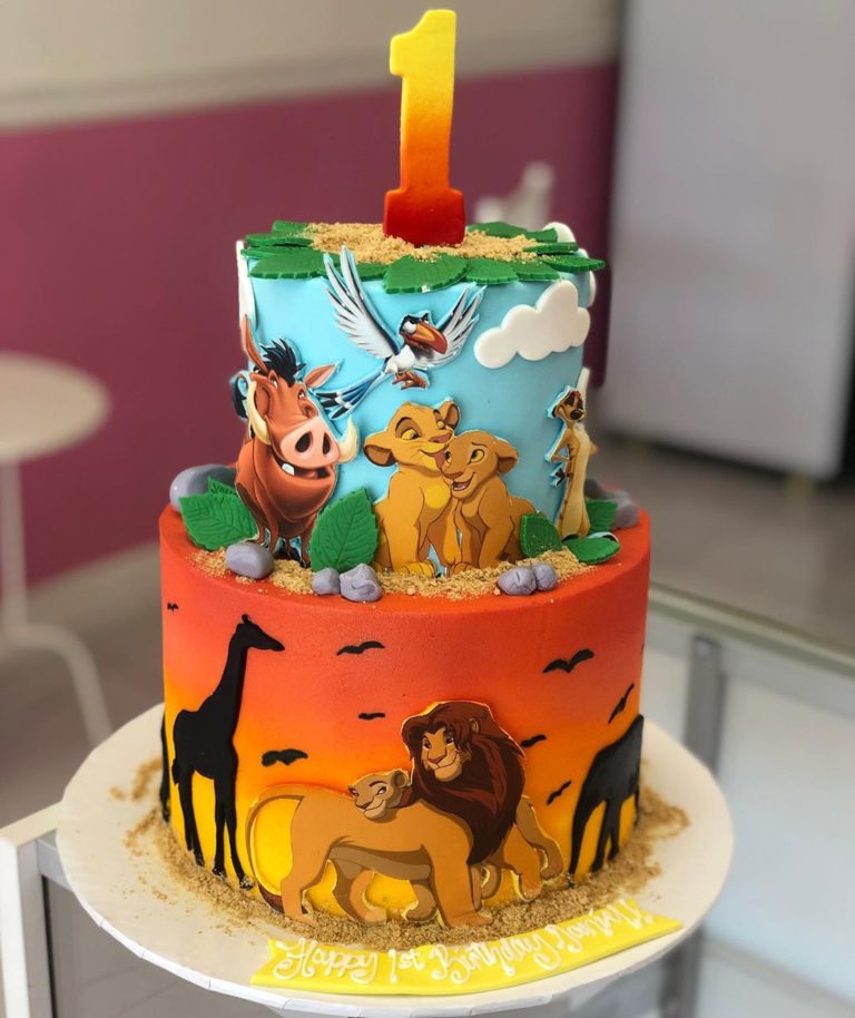 15 Amazing Lion King Cake Ideas & Designs