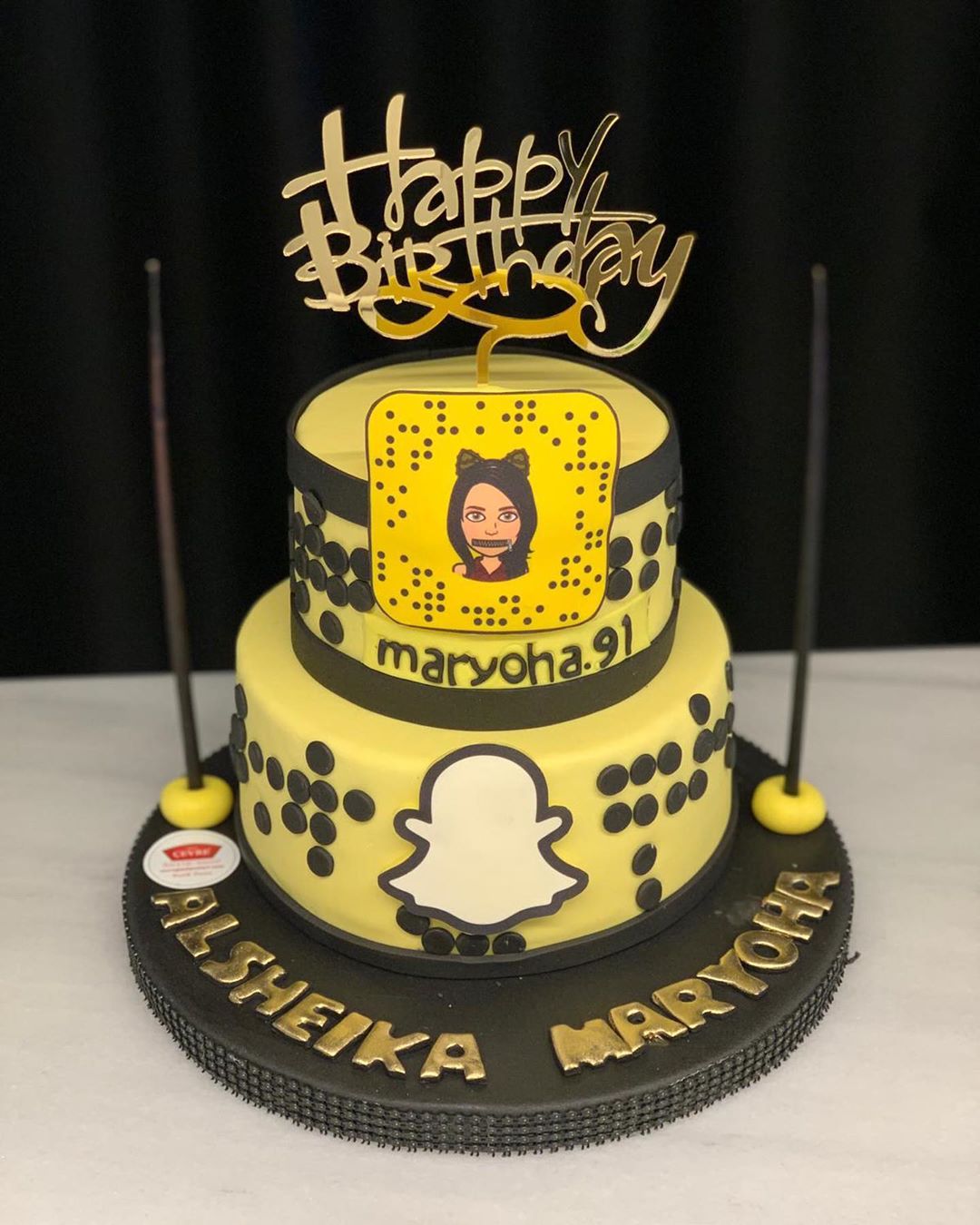 15 Snapchat Birthday Cake Ideas That Are Simply Amazing