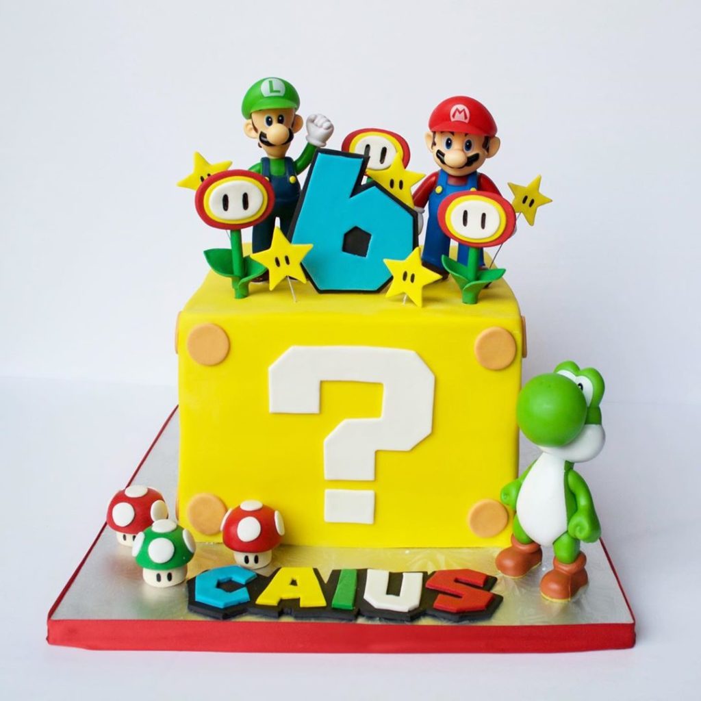 Super Mario Cake Topper Edible. | The Cake Fairy Craft