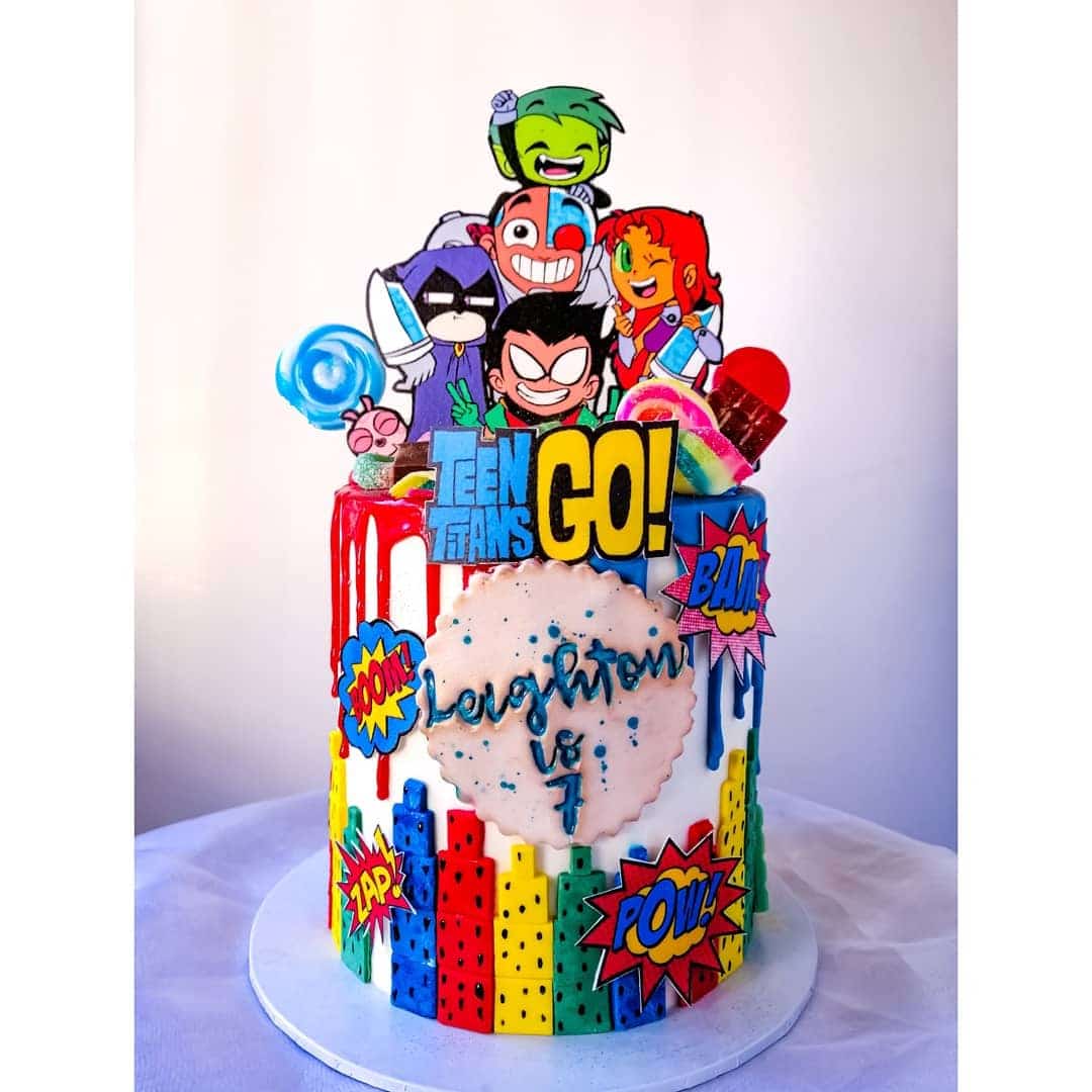 Teen Titans Go Cake | The Bestest Ever!