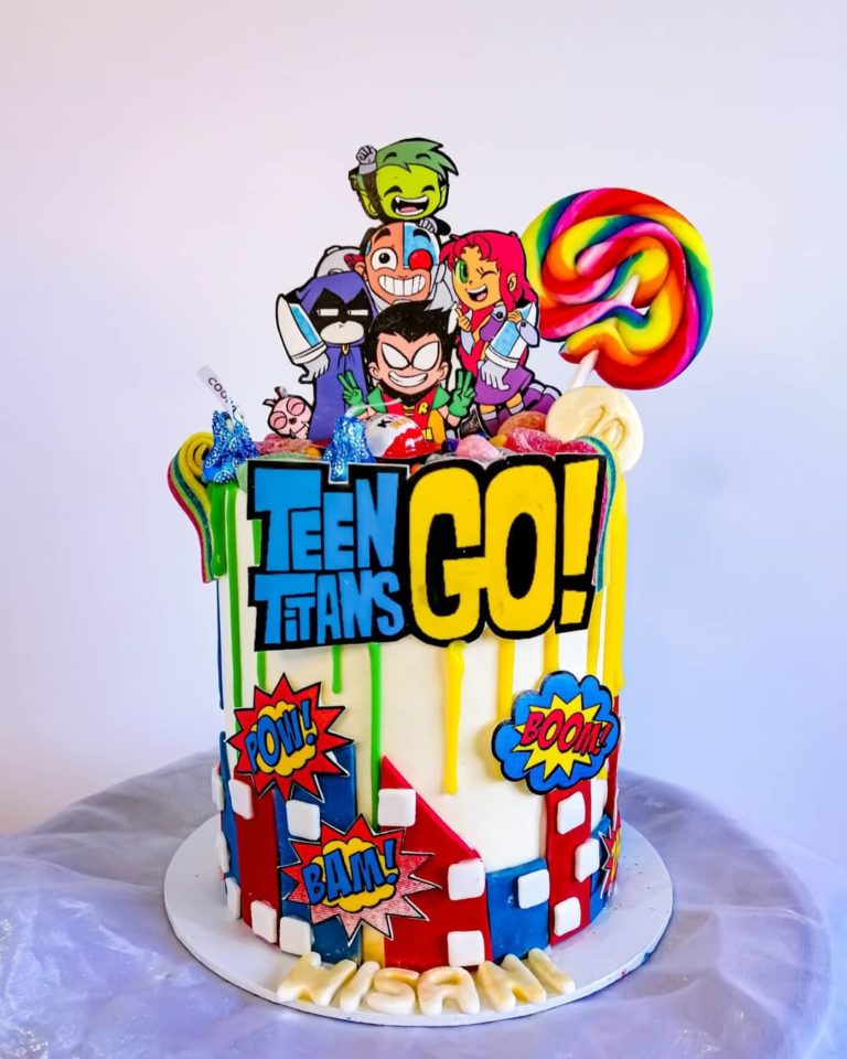 Teen Titans Go Cake | The Bestest Ever!