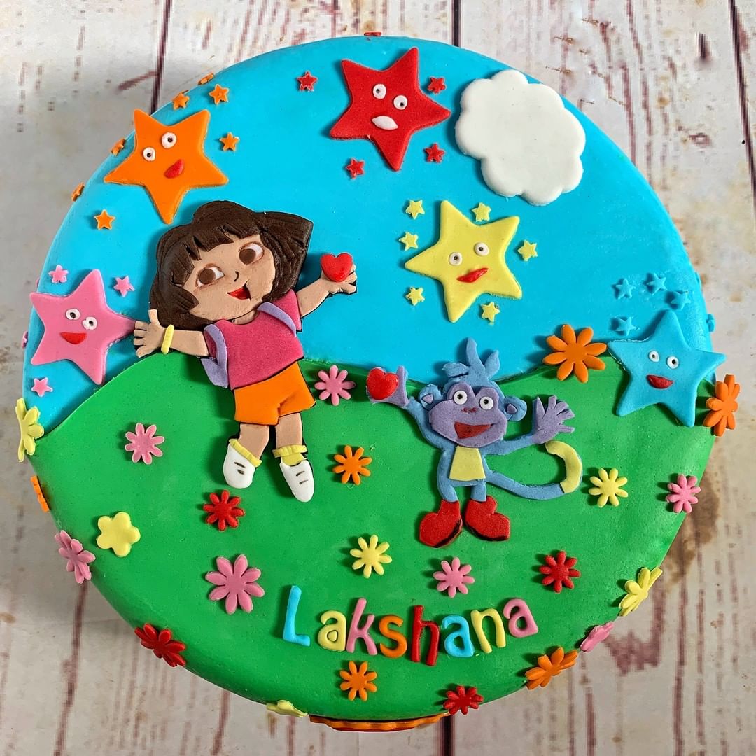 Dora cake – MJ Xclusive Bakers and Events