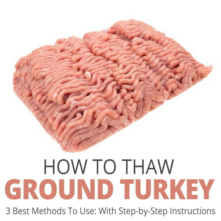 How To Thaw Frozen Ground Turkey 3 Best Methods To Use 8396