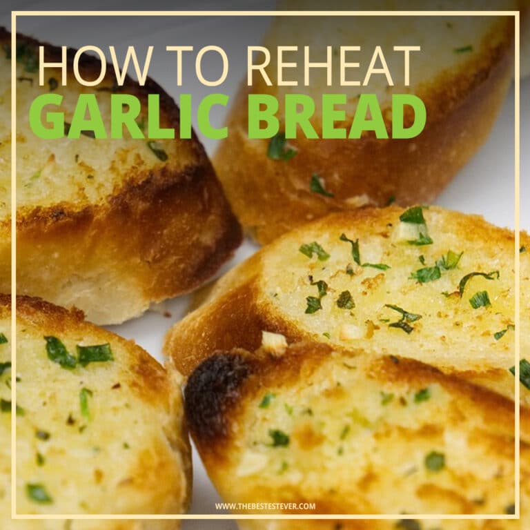 How to Reheat Garlic Bread So It's Warm and Tasty